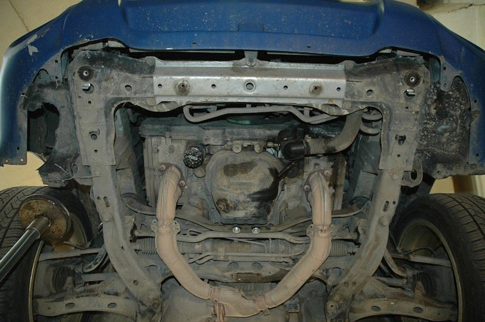 Защита картера Sheriff для Subaru Forester II (SG) Рестайлинг 2005-2008 арт.22.0786