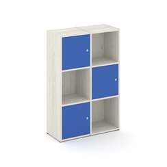 Locker plus Комплект №2 LK.K-002 Дуб Наварра/Синий 798*350*1203