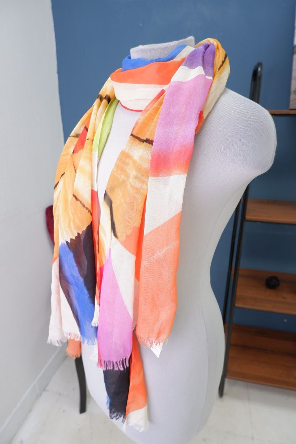 Шарф трикотажный