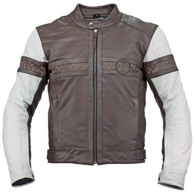 Куртка кожаная AXO Vintage Marrone S