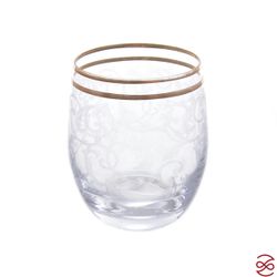 Набор стаканов для воды Bohemia Прозрачные узоры 300мл (6 шт)