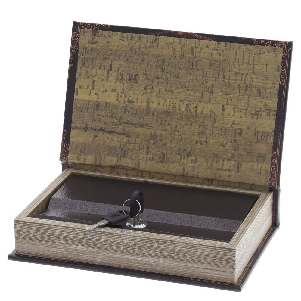 GAEM Шкатулка-книга сейф, L15,5 W5 H24 см