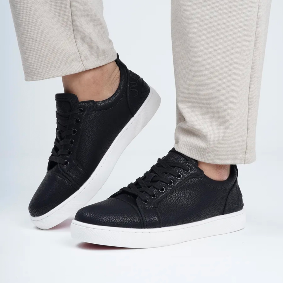 Обувь Christian Louboutin #D70K (черн.-бел.)