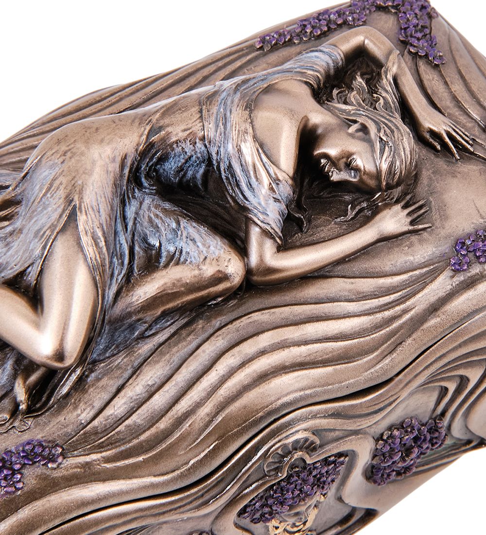 Veronese WS-1291 Шкатулка «Спящая на гортензиях»