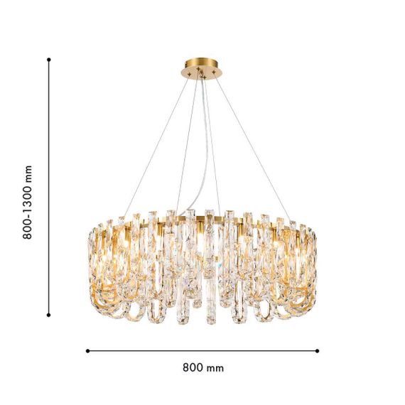 Подвесная люстра Favourite Infinity 4721-20P