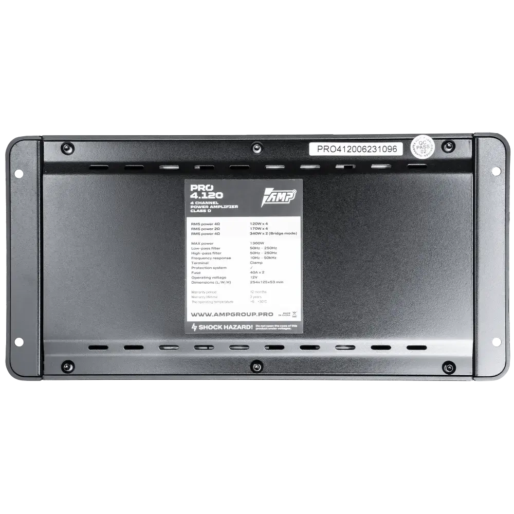AMP PRO 4.120 Усилитель