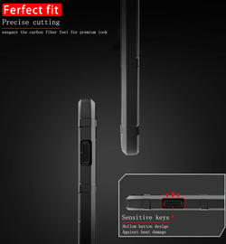 Чехол для Huawei Mate 20 цвет Black (черный), серия Armor от Caseport