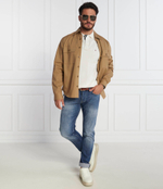 Поло GS CHECK PLACKET Tommy Hilfiger - кремовый(MW0MW33266)