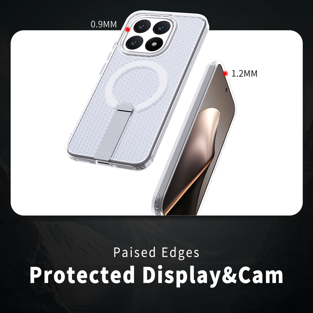 Прозрачный чехол Mesh Pro Magnetic Case для Xiaomi 15T