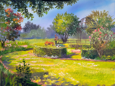 В йоханнесбургском саду