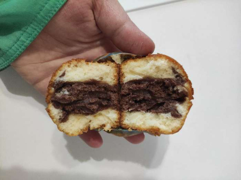 Вставка для изготовления двухцветных кексов. пластик