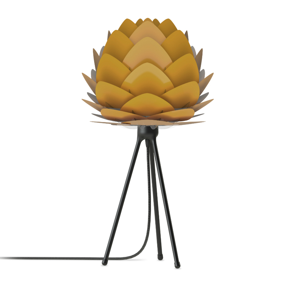 Плафон aluvia mini, желтый, d40, 30 см