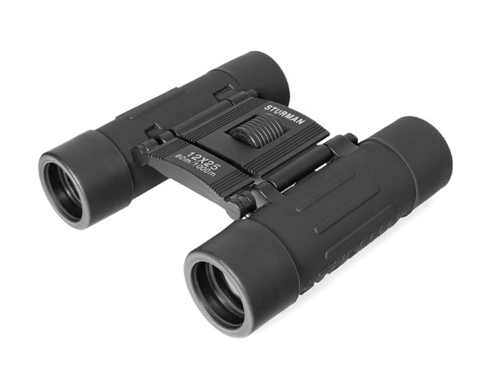 Бинокль Sturman 12x25, чёрный