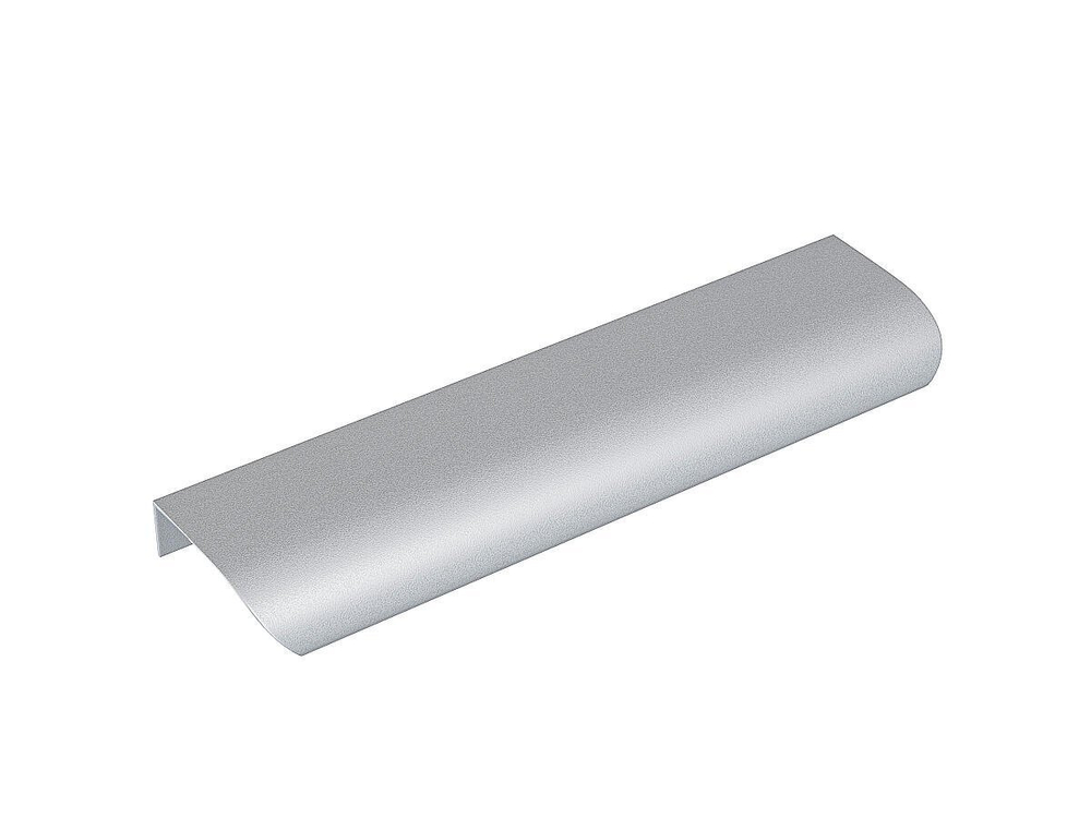 Ручка торцевая мебельная СА-6/6 Металлик Алюминий