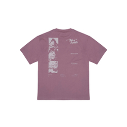 Футболка Nothomme Blue Retro Mountain Print Coolmax Pro T-Shirt "Gray Rose"