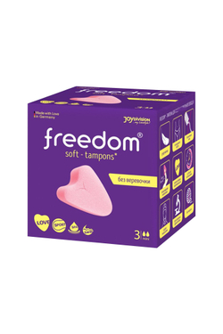 Тампоны женские гигиенические FREEDOM 3 шт. Mini