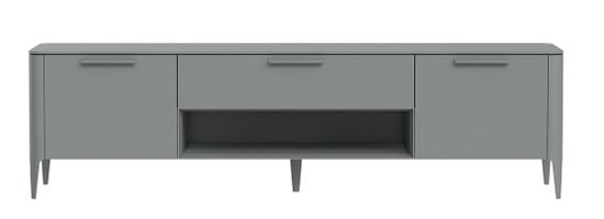 Тумба Type под ТВ ширина 200 см (серый)