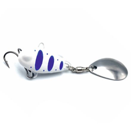 Тейл-спиннер ТС-1 10г. #10 Белый-Синий