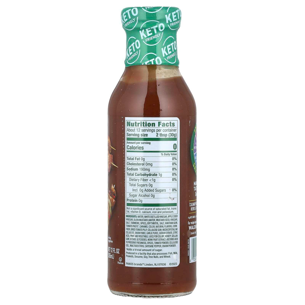 Walden Farms, Медовый соус для барбекю, 12 унций (340 г)