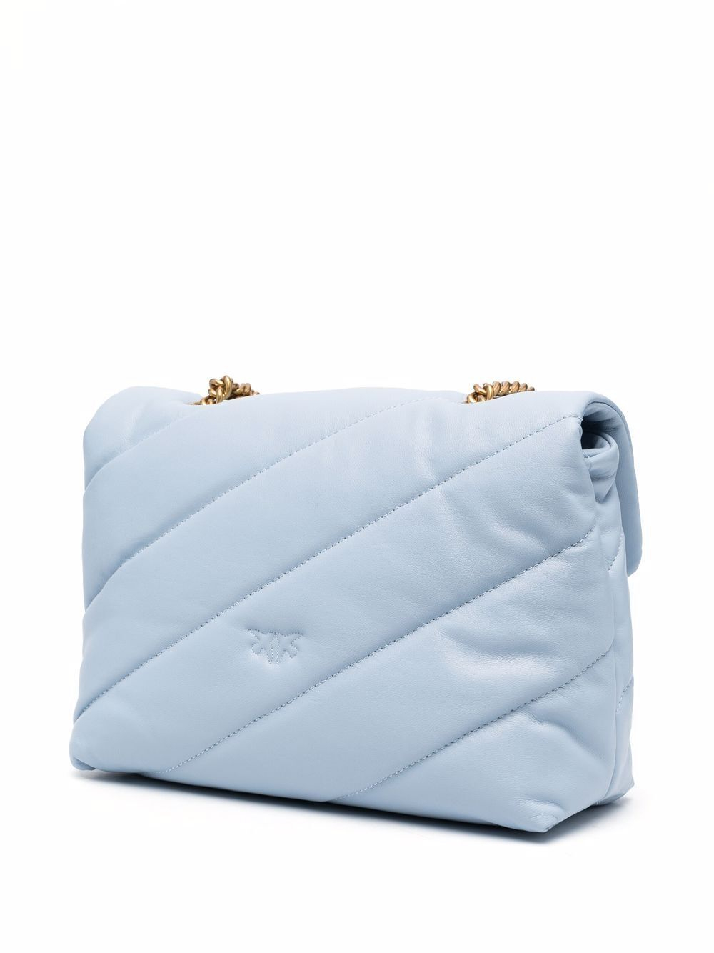 CLASSIC LOVE BAG PUFF MAXI QUILT – light blue