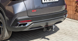 Фаркоп с унив. электрикой Smart, съемный квадрат, для OMODA C5 2022- (паспорт и сертификат) ПТ ГРУПП.OMO-22-991122.00