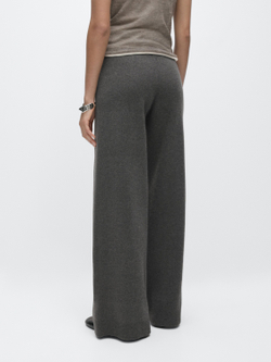 Massimo Dutti Вязаные кюлоты, серый