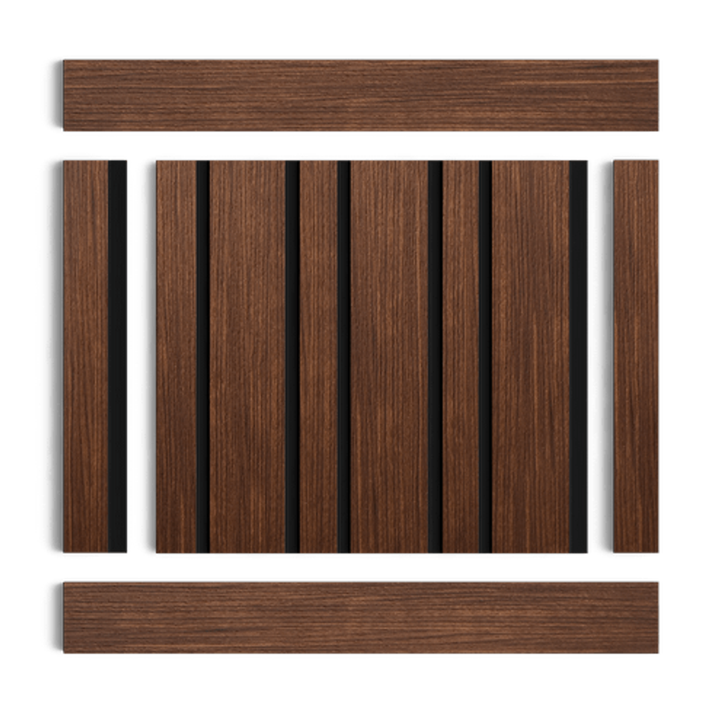 Стеновая панель HiWood декорированная, 270x12 см