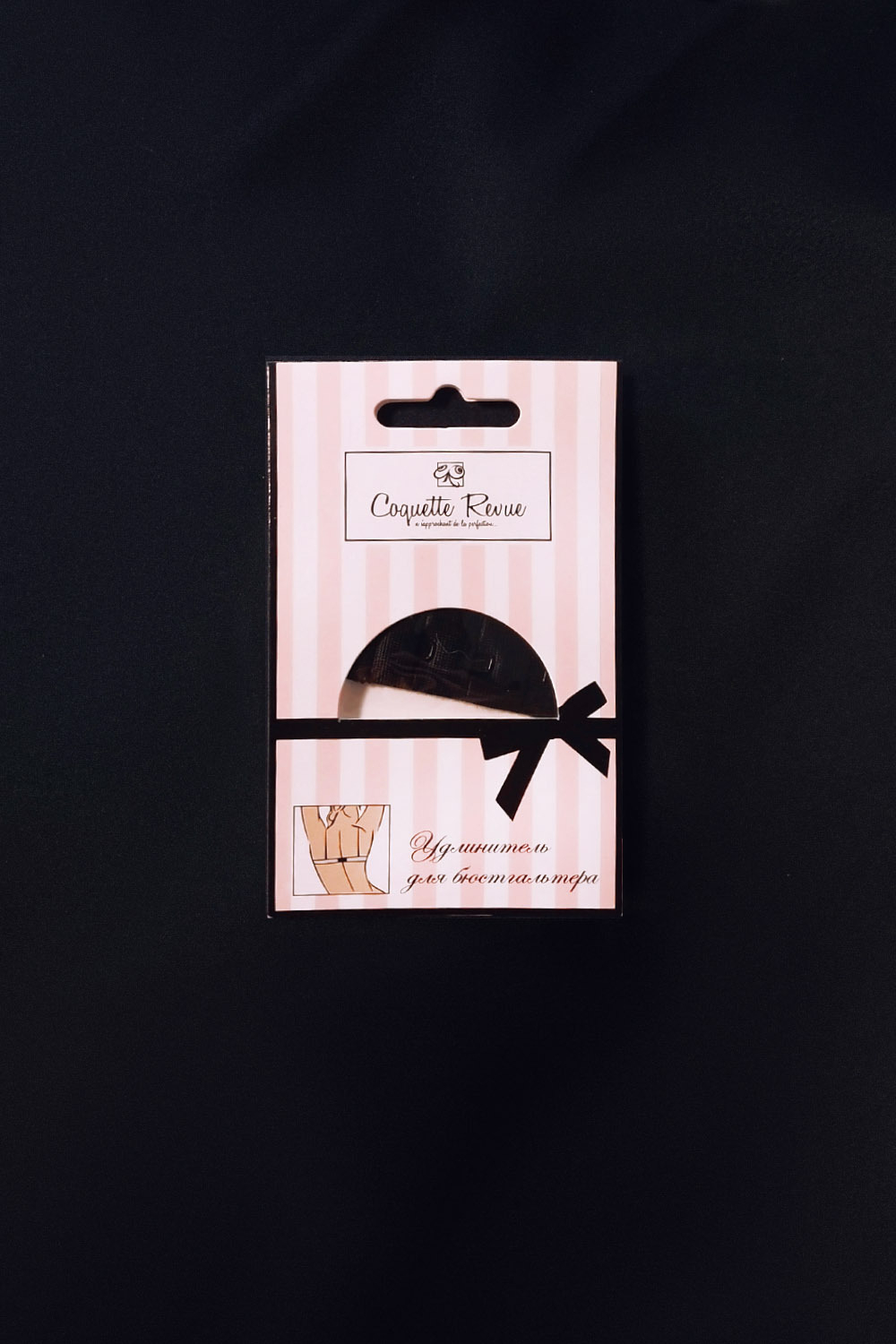 Удлинитель для бюстгальтера с одним крючком 38017Ч Coquette Revue