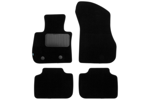 Коврики в салон для BMW X1 F48, 4WD 2015-2019, 2019-, кроссовер, 4 шт. (текстиль) KLEVER03053922110KH