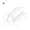 Шинопровод магнитный встраиваемый Arlight Mag-Track-2538-FDW-1000 036121