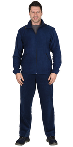 Куртка флисовая темно-синяя