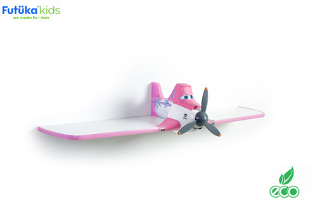 Полка Дасти 1 одноярусная (Розовый, 1170х420х210)