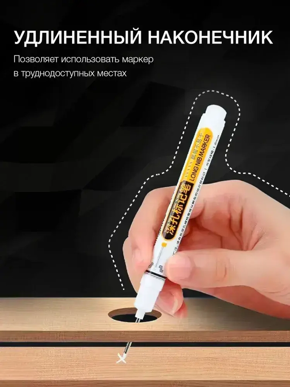 Набор строительных маркеров 5 цветов