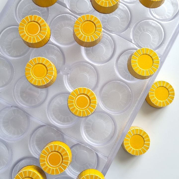 865 | Форма для шоколадных изделий &quot;Колпачок&quot; (275х175 мм)