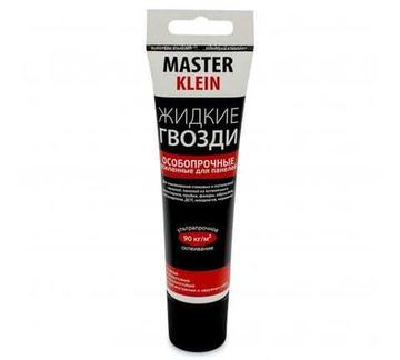 Жидкие гвозди Master Klein особопрочные для панелей 125 гр. белые