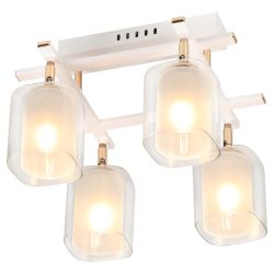 Светильник потолочный Rivoli Helga 3100-304 4 * Е27 40 Вт модерн | Модерн