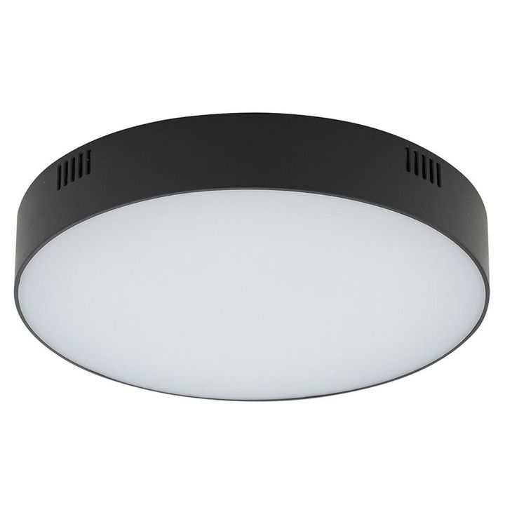Потолочный cветильник Nowodvorski Lid Round Led Black 10408