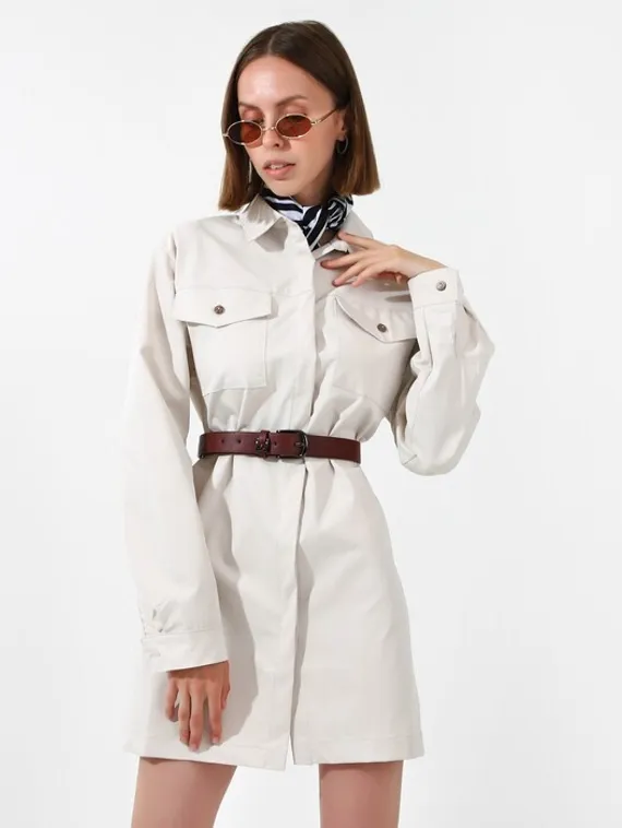 Ремень женский, ширина 2,8 см, гладкий, пряжка металл, цвет бордовый