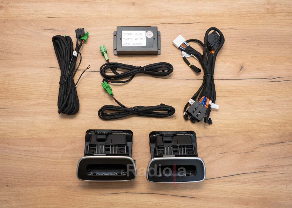 Комплект мониторов на подголовник для Mercedes-Benz 2023+ - Radiola RDL-DJ Benz с сенсорным экраном 11,6” (1920 х 1280 пикселей, Android 11, 8+128Gb, 4G) черный