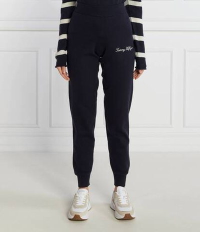 Спортивные штаны SCRIPT GRAPHIC Tommy Hilfiger - темно-синий(WW0WW40347)