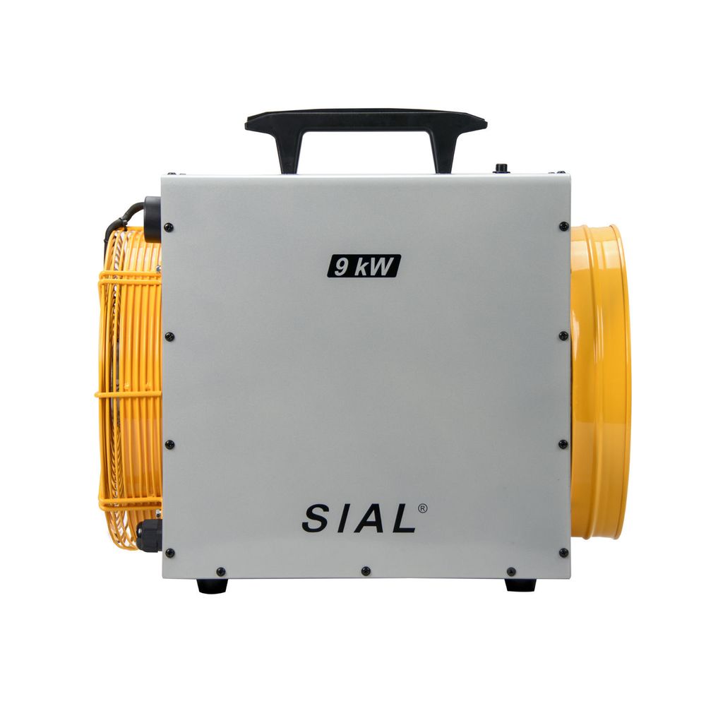 Тепловая пушка электрическая SIAL DВ9 - [9 кВт / 380В] тепловентилятор для воздуховода