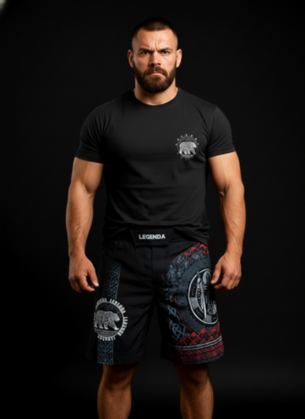 Футболка тренировочная LEGENDA Varang черная