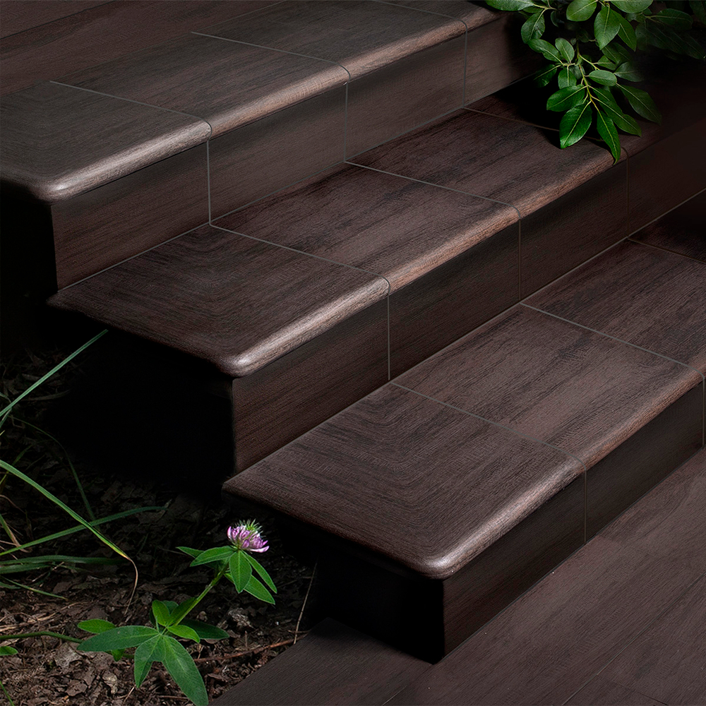 Плитка клинкерная EXAGRES FOREST WENGUE BASE 200x1200x9 мм