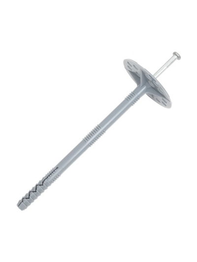 Дюбель для теплоизоляции Gigant (гриб) 10x160 с металлическим гвоздём 250 шт 123867