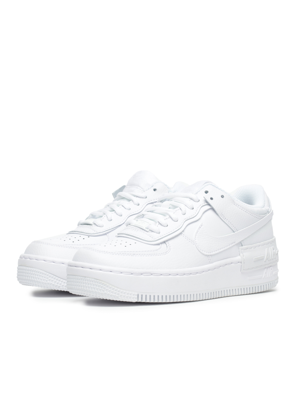 Женские Кроссовки Nike Air Force 1 Low Shadow Triple White