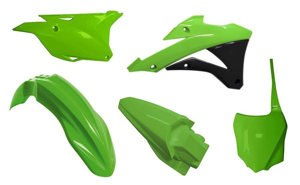 Комплект пластика для Kawasaki KX85-100 Rtech R-KITKX0-VE0-598