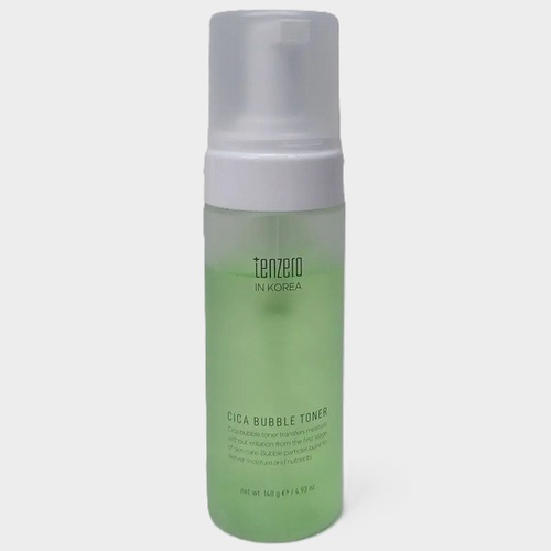 Пузырьковый тонер с центеллой азиатской TenZero Cica Bubble Toner, 140мл
