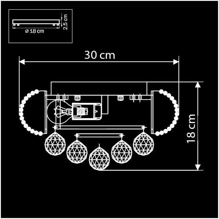 Потолочный светильник Osgona Monile 704032