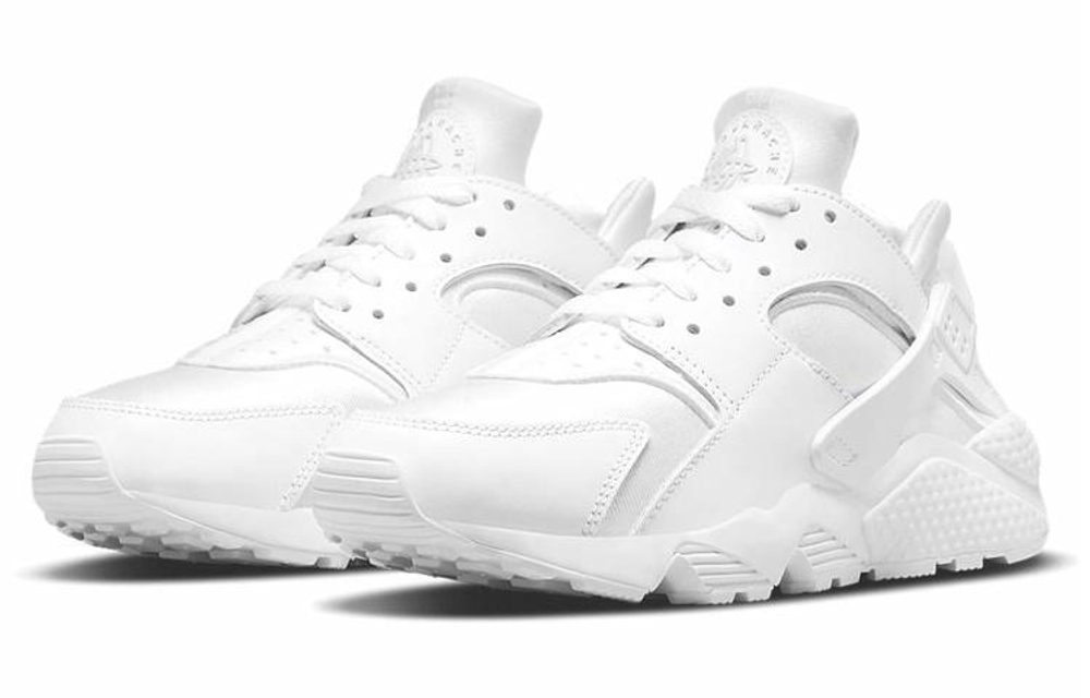 Кроссовки Nike Huarache "Triple White" (Женская размерная сетка)