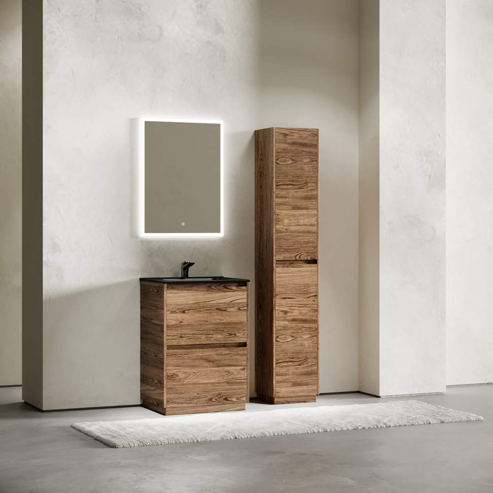 Тумба с раковиной Sancos Libra Floor 60 см LB60FECH дуб чарльстон